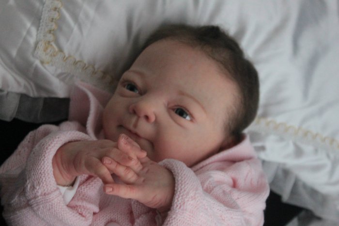 Девочка Ника. Куколка реборн Вишни Виктории