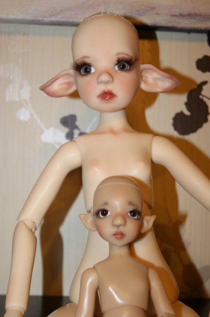 Сестрички Корички и Нелли фавн - милые создания от Kaye Wiggs