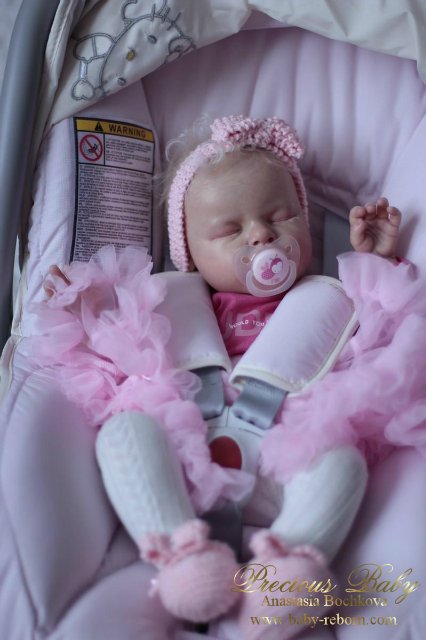 Маленькая снежинка! Кукла реборн Анастасии Бочковой