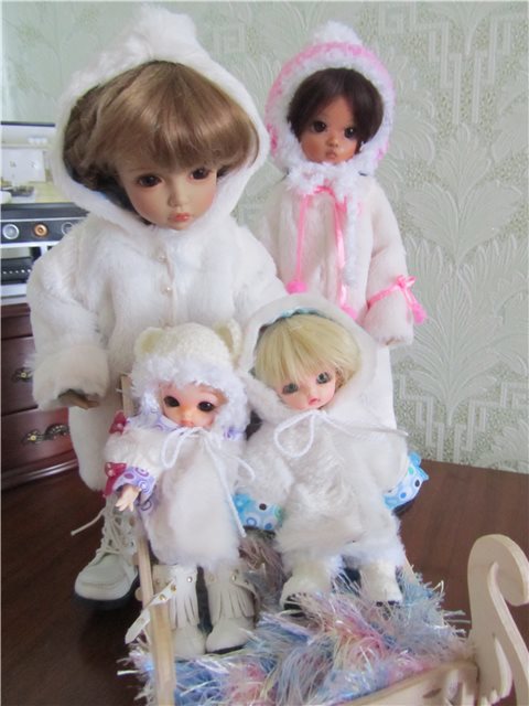 Зима уходить не спешила — Куклы Dollzone (Доллзон): BJD (БЖД)