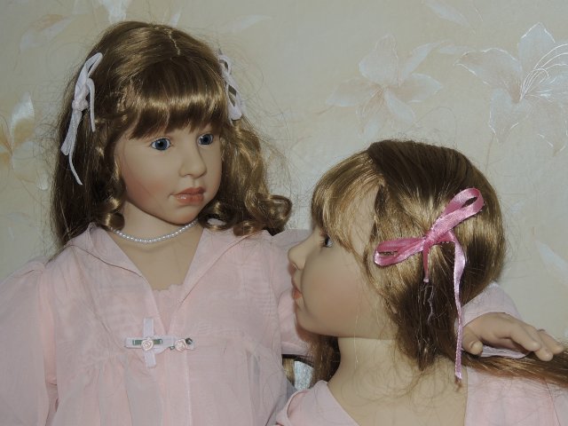 Куклы близнецы от Elissa Glassgold dolls