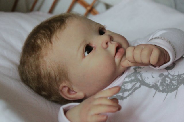 Неженка - Кристочка... Куколка реборн Виктории Вишни (фото 6)