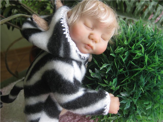 Моя новая куколка из пластики. OOAК Виктории Балибок