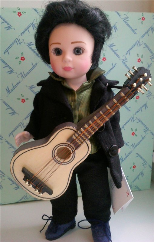 Король рок-н-ролла Элвис Пресли – воплощение в куклах