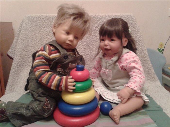 Малышка Ника и Макс - как мы играем. (Lee Middleton, Brigitte Paetsch)