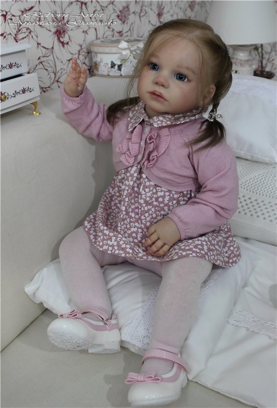 Моя нежная Эмилия. Кукла реборн Анастасии Гангало