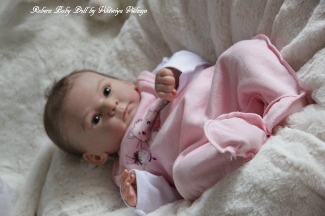 Моя малышка из нового молда Matis от Gudrun Legler. Куколка реборн Виктории Вишни