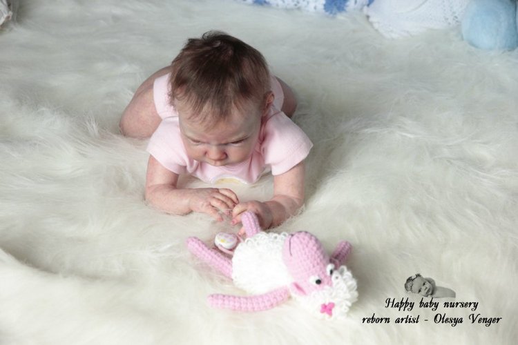 Моя Миша , Мишенька, Мишель! Кукла реборн Олеси Венгер