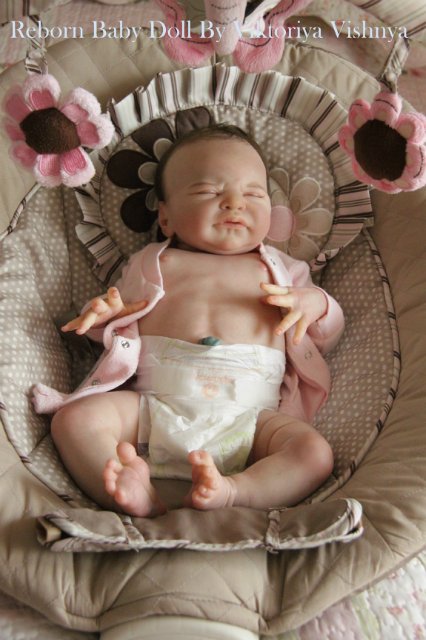 Наконец... представляю вам мою куколку... Реборн Виктории Вишни