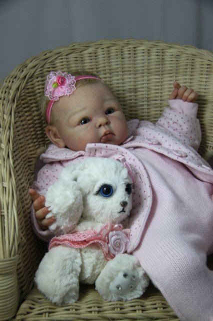 Пышка Пэрис. Куколка реборн Виктории Вишни