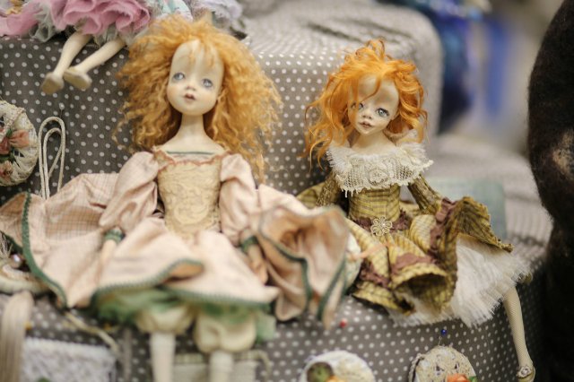 Великолепие выставки "Искусство Куклы" 11 декабря 2015 г