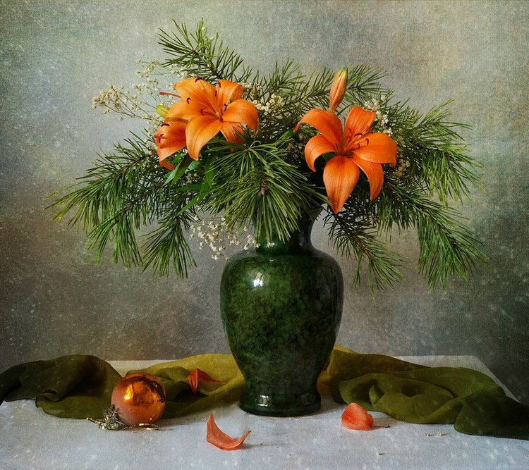 Чудесные новогодние натюрморты