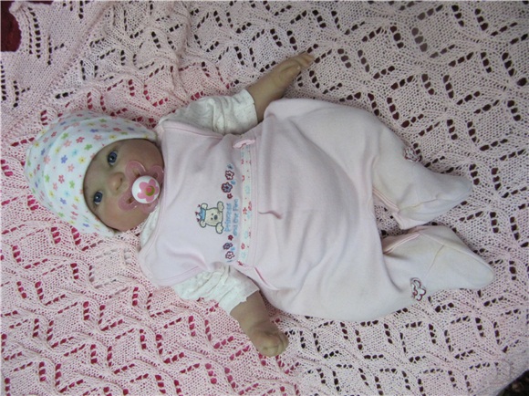 Полинка - малинка — Куклы Berenguer (Беренджер): пупсы La Newborn (фото 3)