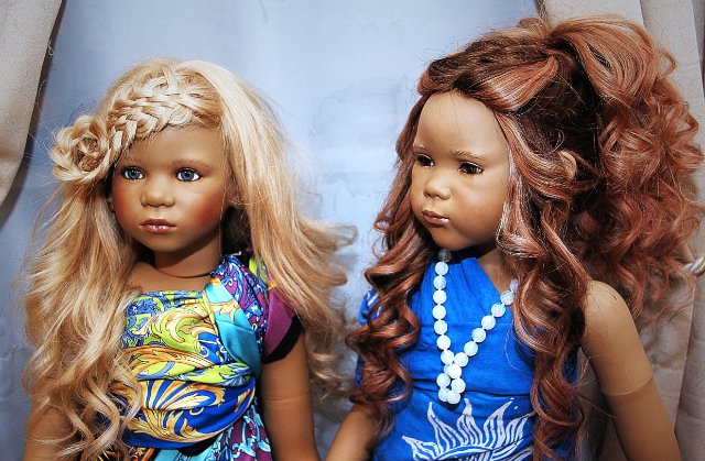 Яркие девчонки Таби и Бирка от Annette Himstedt