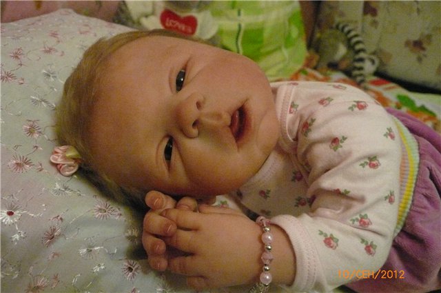 Моя маленькая новорожденная дочка - кукла реборн Ляля | Бэйбики Моя маленькая новорожденная дочка - кукла реборн Ляля