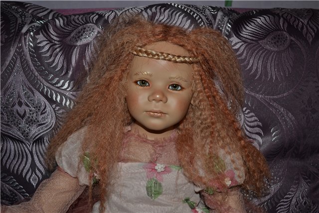 Морская нимфа Tikiri. Коллекционная кукла от Annette Himstedt (фото 3)