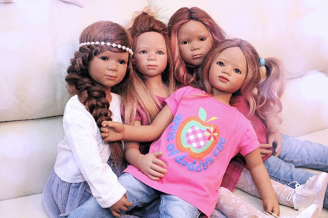 В нашем полку прибыло! Коллекционные куклы Annette Himstedt (фото 9)