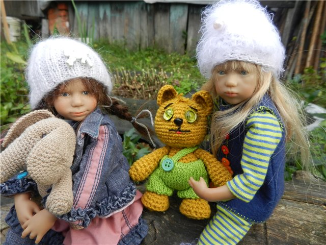 Мои крохотульки на природе. Клубные куколки от Аннет Химштед