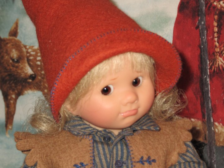 Новый год в семейке вихтелей. Куклы от Rosemarie Muller | Бэйбики Новый год в семейке вихтелей. Куклы от Rosemarie Muller (фото 4)