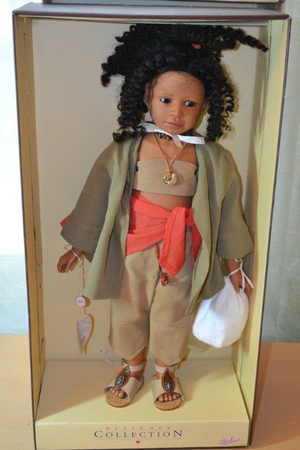 И снова она - коллекционная кукла Беттины Фергенспан (Bettina Fergenspan) для Zapf - Bindhi