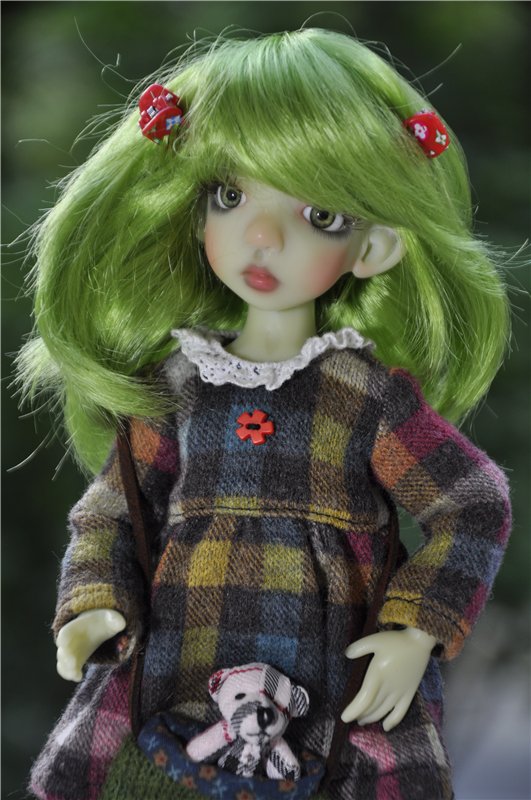 Новое платье-новый образ! Зеленая Коричка от Кайе Виггз (фото 4)