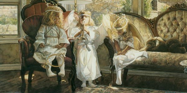 Steve Hanks - Мастер акварели. Изумительно трогательные работы известного акварелиста