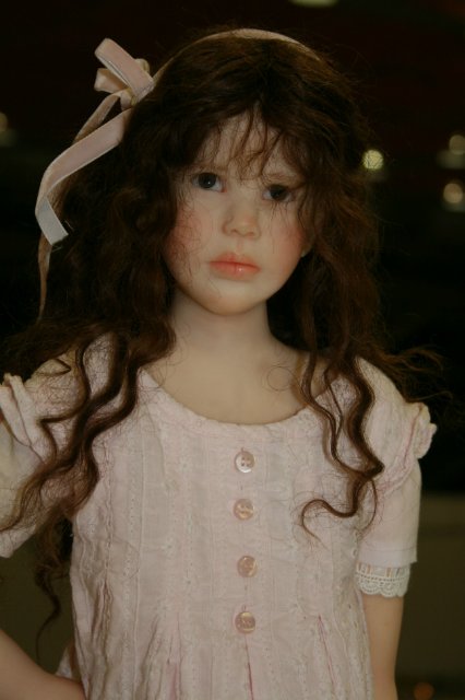 Куклы Лауры Скаттолини на выставке VII Международный салон кукол в Москве (фото 2)