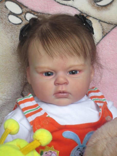 Пасхальная Маечка.Кукла реборн из Каморки папы Карло (фото 6)