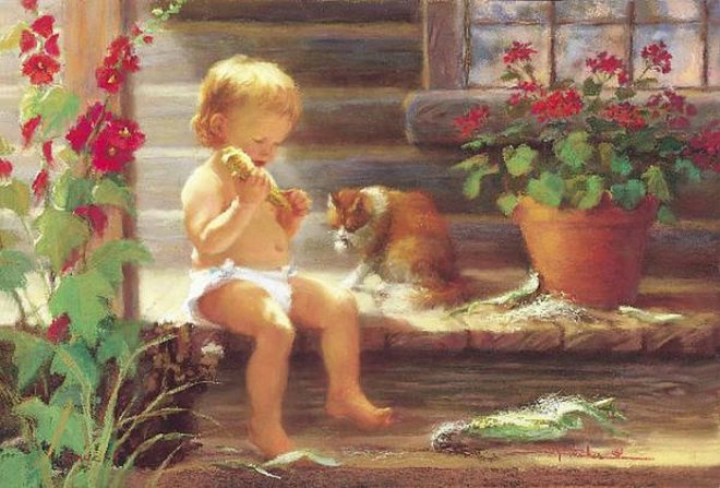 Дети в творчестве Кэтрин Финчер (Kathryn Andrews Fincher)