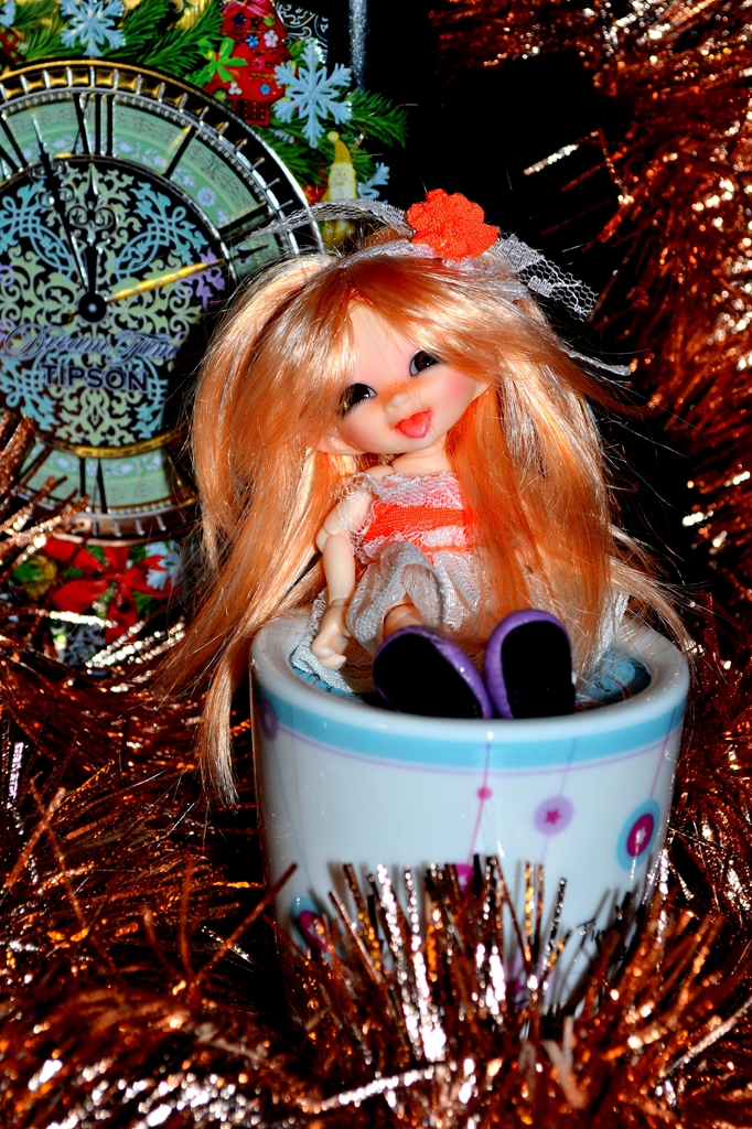 Новогодние приготовления наших красавиц BJD (фото 8)