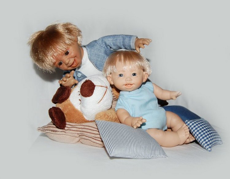 Мальчишки в пижамках :) — Домашние коллекции кукол: фото собраний