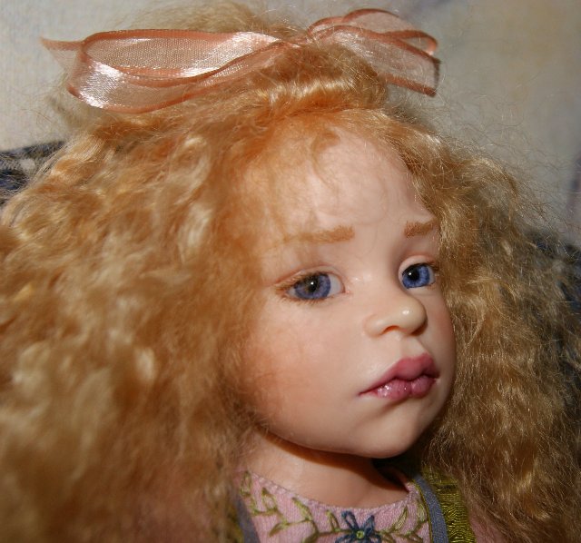 Dale Zentner - OOAK характерная куколка на диванчике (фото 8)