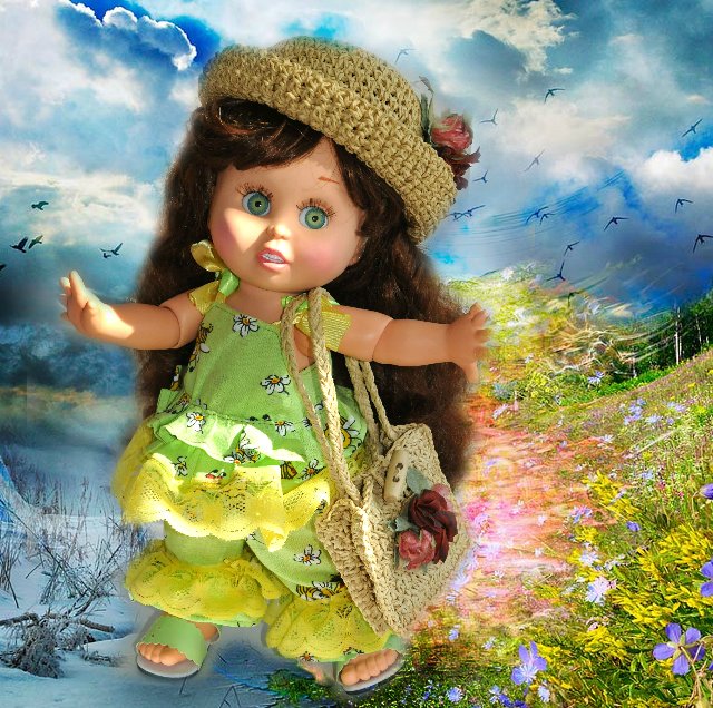 Galoob - Baby Face, часть 6. Весна идет - Весне дорогу | Бэйбики Galoob - Baby Face, часть 6. Весна идет - Весне дорогу