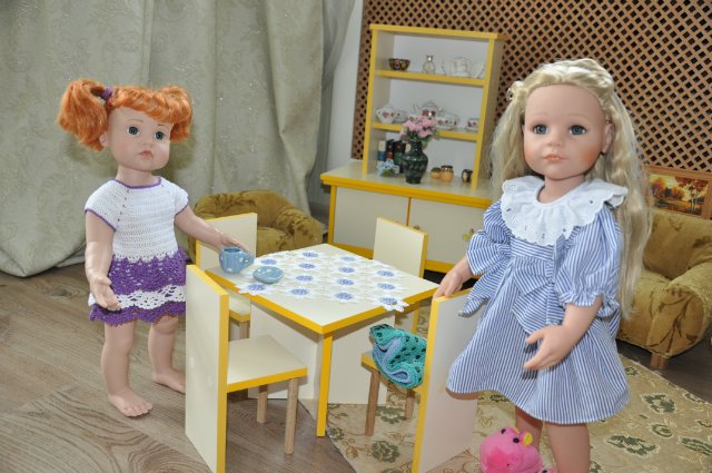 Праздничное утро. Gotz — Куклы Gotz (Готц): Ханна