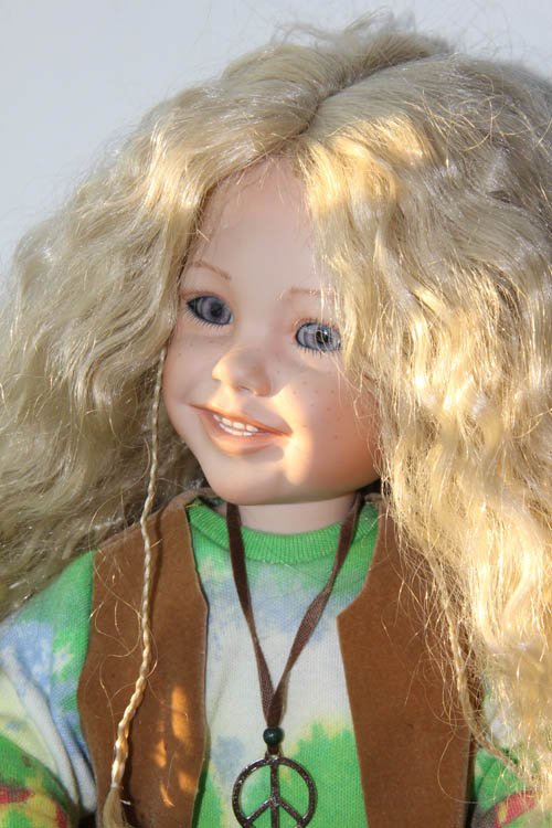 Danbury Mint dolls. Hippie Harmony от Nancy Leslie