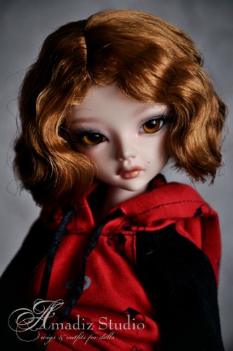 Невероятные парики для кукол БЖД от: Amadiz Studio