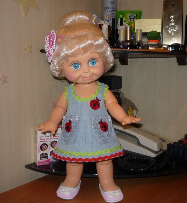 Показ мод №2 для кукол Galoob Baby Face (фото 9)