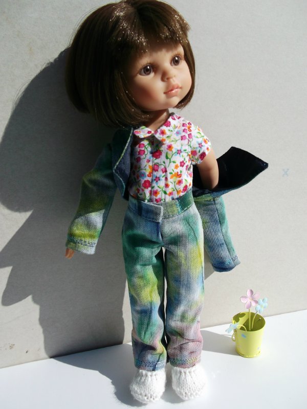 Джинсовые наряды — Одежда и обувь для кукол своими руками: фото