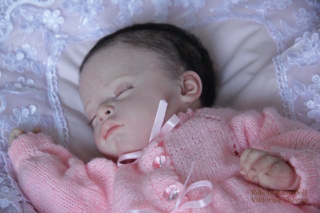 Моя лапушка Коко... Куколка реборн Виктории Вишни