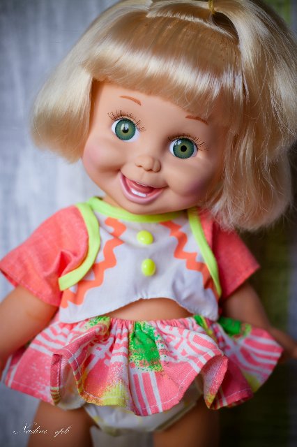 Лучик. So Happy Mia by Galoob baby face