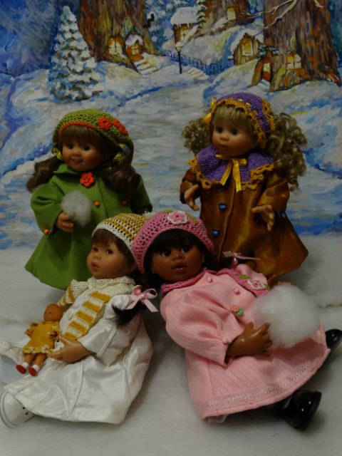 Прогулка зимним вечером. Вихтели Rosemarie Anna Muller