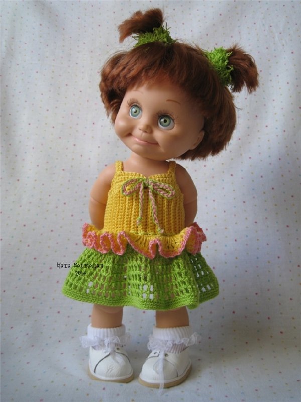 Вспоминая весну. Авторская одежда для кукол (фото 3)