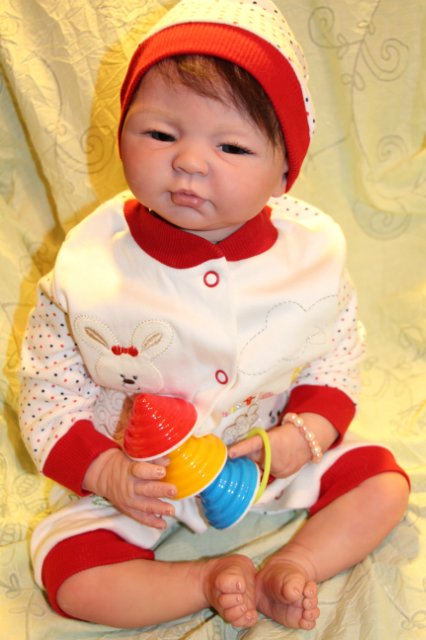 Нежная малышка реборн Маргарита (фото 5)