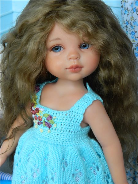 "Кукла превращается..превращается кукла... в очаровательную девочку... с глазами цвета неба...!" (фото 6)