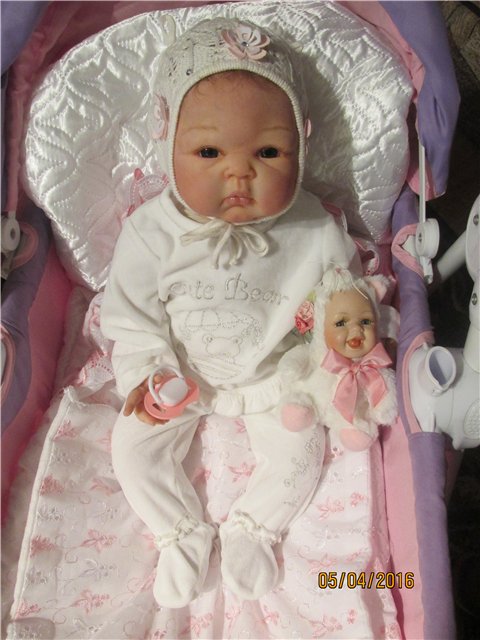 Милая щекастик реборн Пэрис (фото 5)