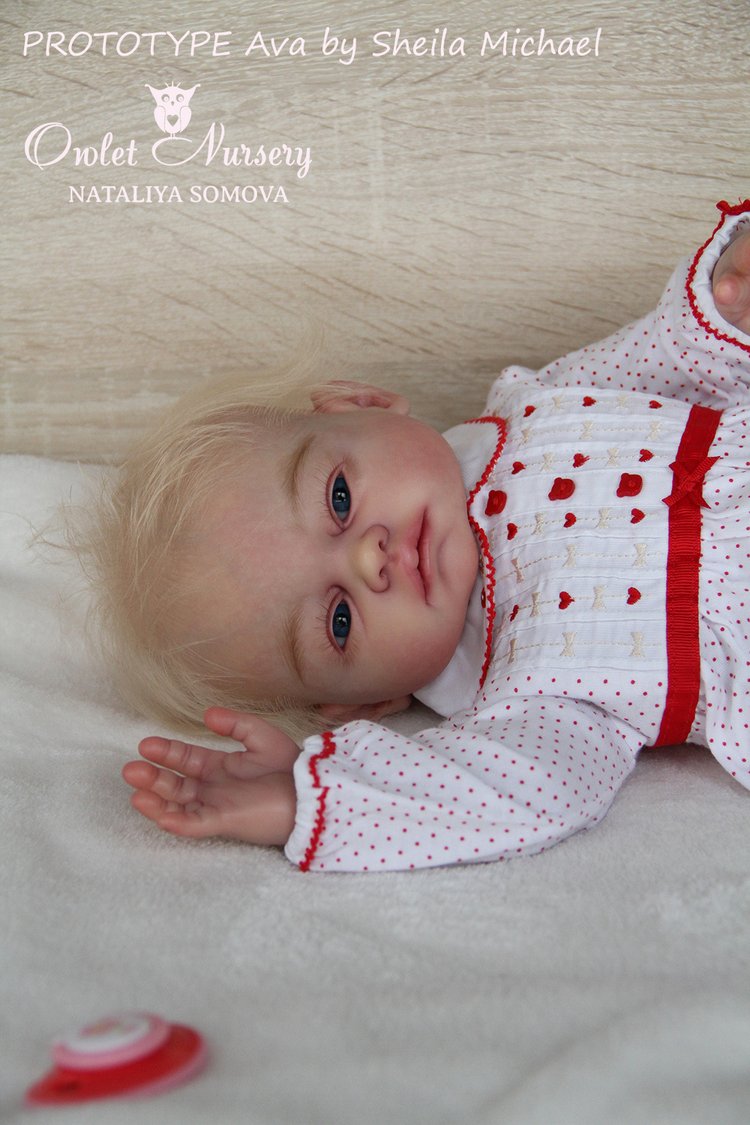 Сильвия - мой прототип Ava от скульптора Sheila Michael. Кукла реборн Наталии Сомовой