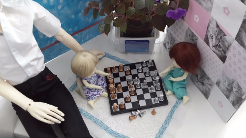 ... поиграем в шахматы — Куклы Latidoll (Лати): BJD (БЖД) (фото 10)
