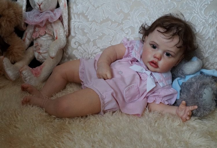 Я назвала ее Scarlett. Кукла реборн Наталии Коноваловой (фото 2)