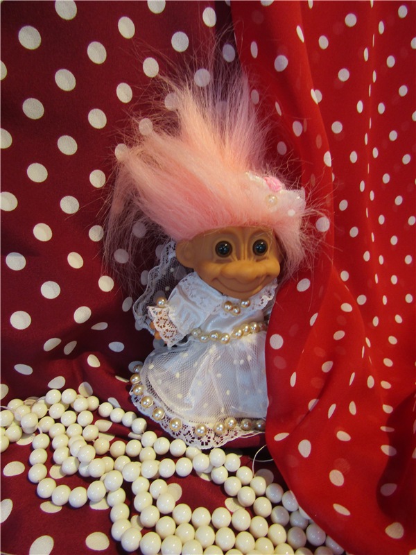 Настроение - в "горошек" — Игрушки Тролли (Trolls): винтажные Dam и Russ