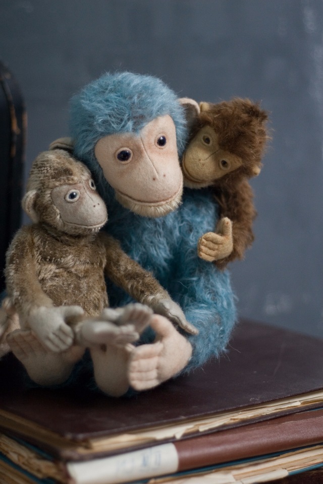 Обезьянки — Авторские мишки Тедди и друзья: фото (фото 4)